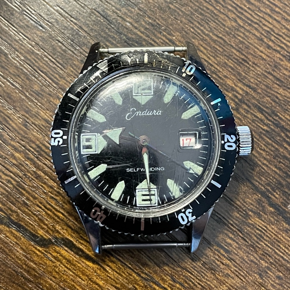 Vintage Endura Dive Watch